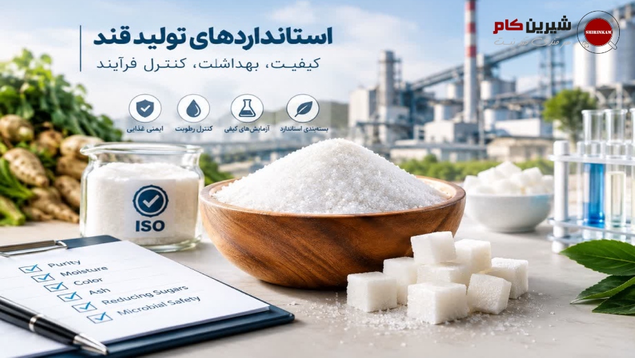 استانداردهای تولید قند