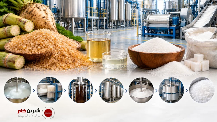 چگونه کیفیت شکر تصفیه_شده را ارزیابی کنیم؟