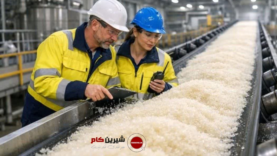 کنترل کیفیت در بخش_های مختلف کارخانه
